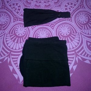 Lululemon Black Yoga Headband